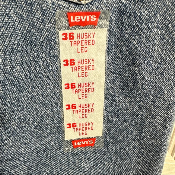 NEW with tags, Levi's vintage orange tab Husky 36 relaxed fit loose, denim - Picture 6 of 9